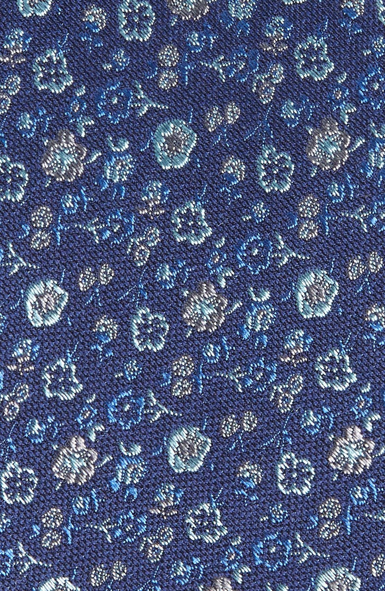 NORDSTROM MEN'S SHOP Nordstrom Seddon Floral Silk & Cotton Tie, Alternate, color, 