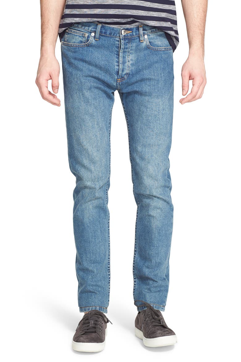 Petit New Standard Skinny Fit Jeans, Main, color, INDIGO