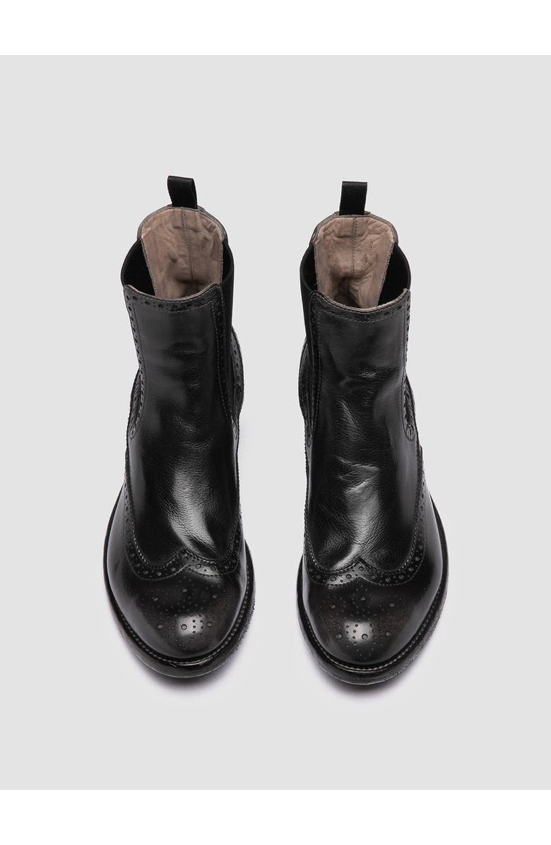 Officine Creative Lexikon 151 Leather Chelsea Boots, Alternate, color, Black