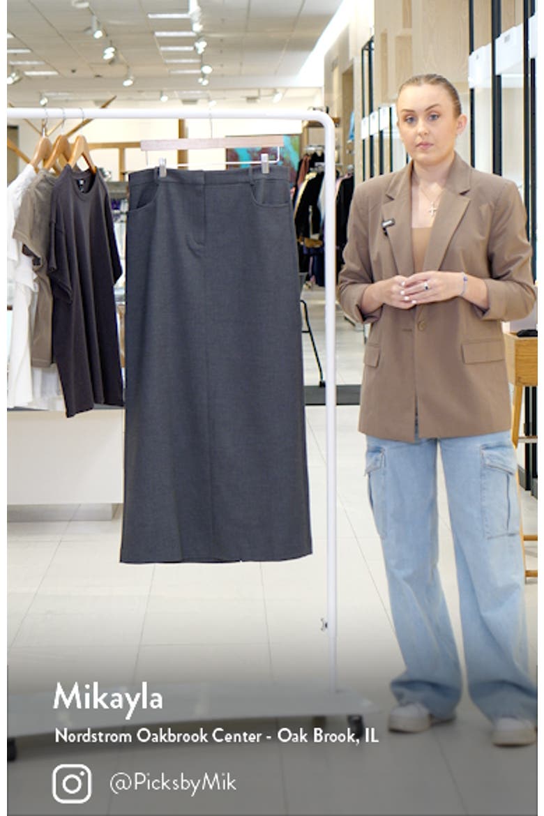 Back Slit Skirt video