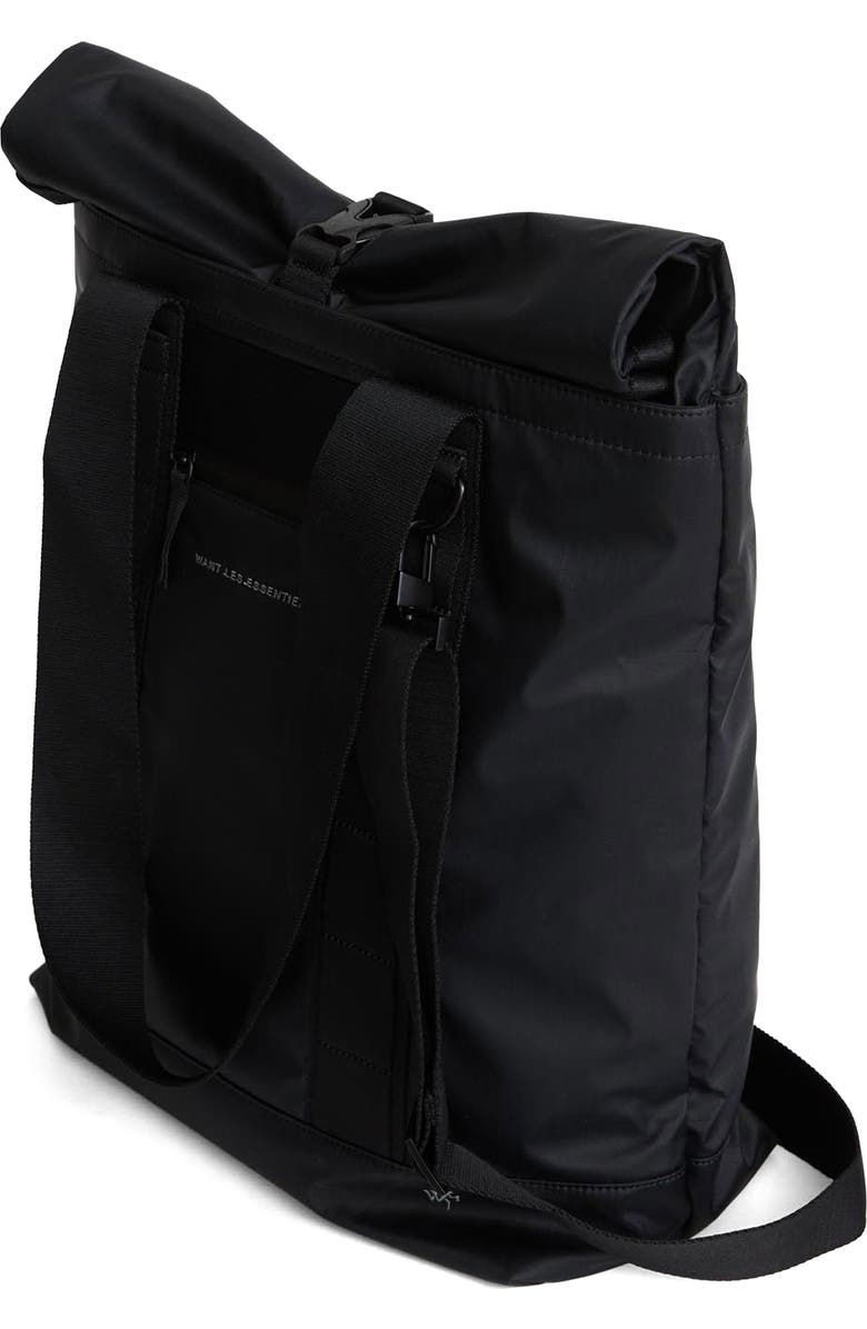 WANT Les Essentiels Havel Utility Tote Bag, Alternate, color, Black Eco Nylon/ Black