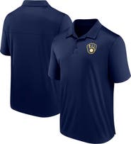 FANATICS Men's Fanatics Branded Navy Milwaukee Brewers Logo Polo