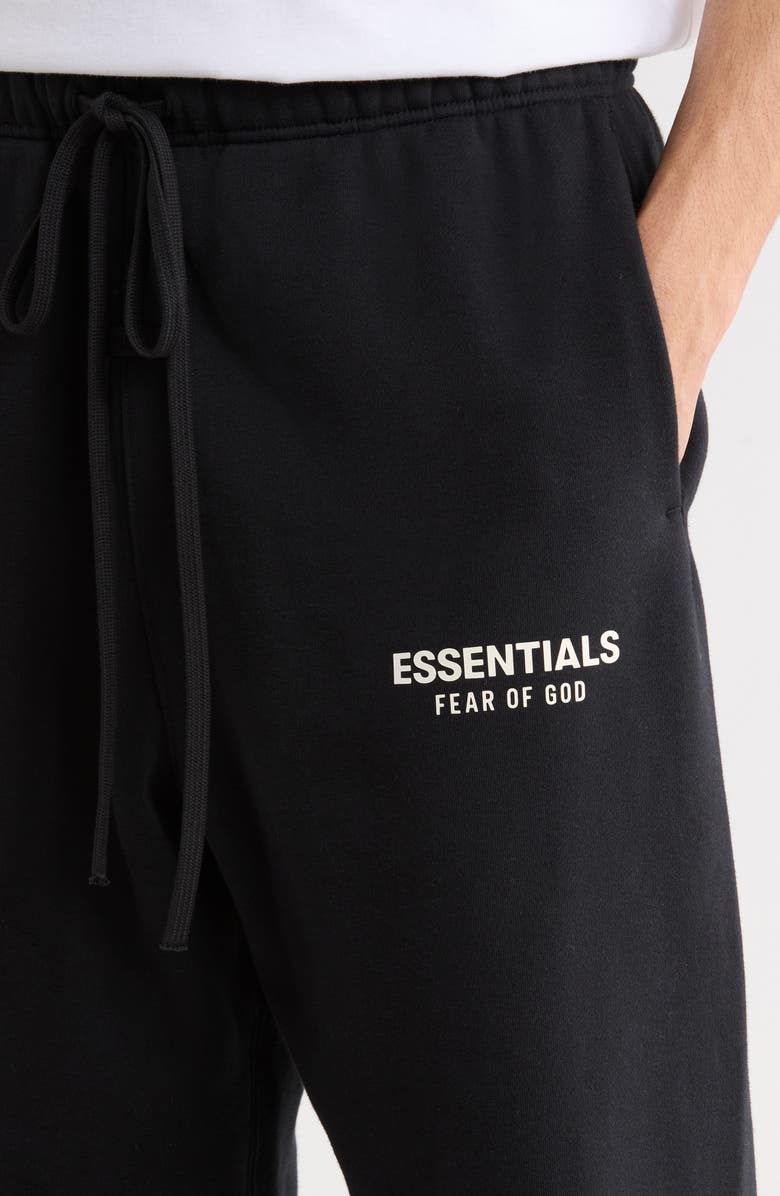 Fear of God Essentials Classic Fleece Sweatpants, Alternate, color, Vintage Black