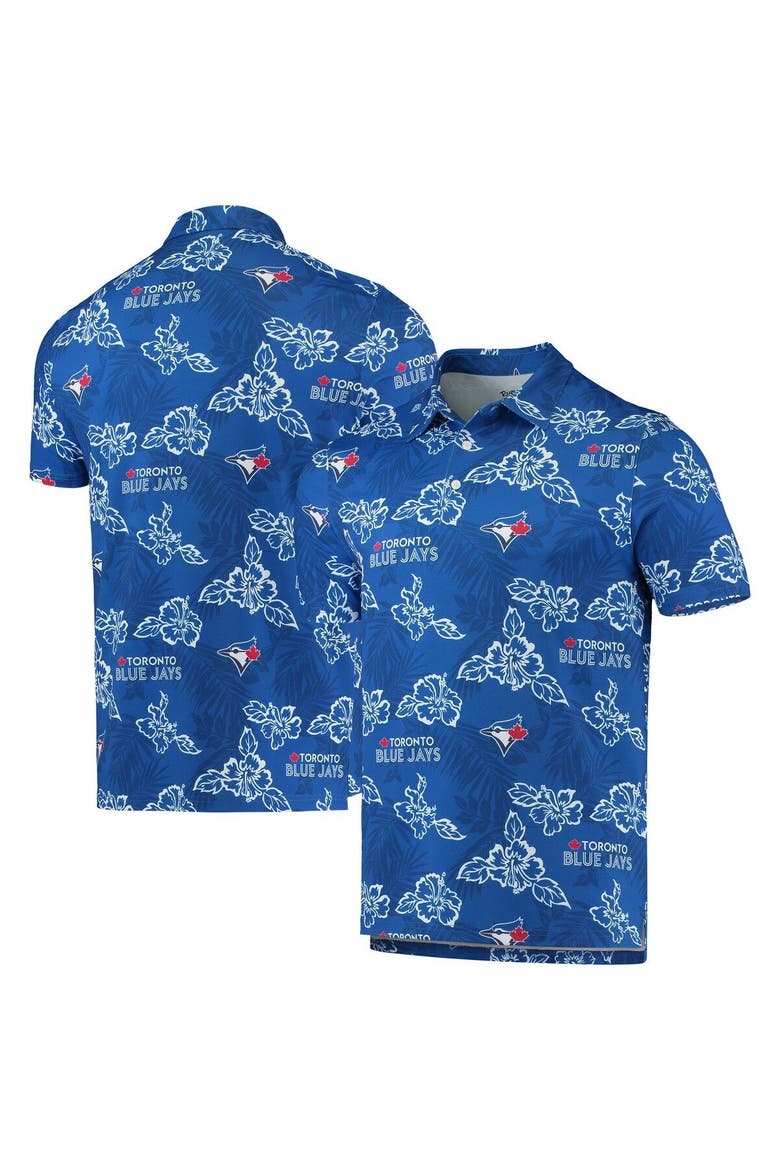 Men's Reyn Spooner Royal Toronto Blue Jays Performance Polo, Main, color, Royal