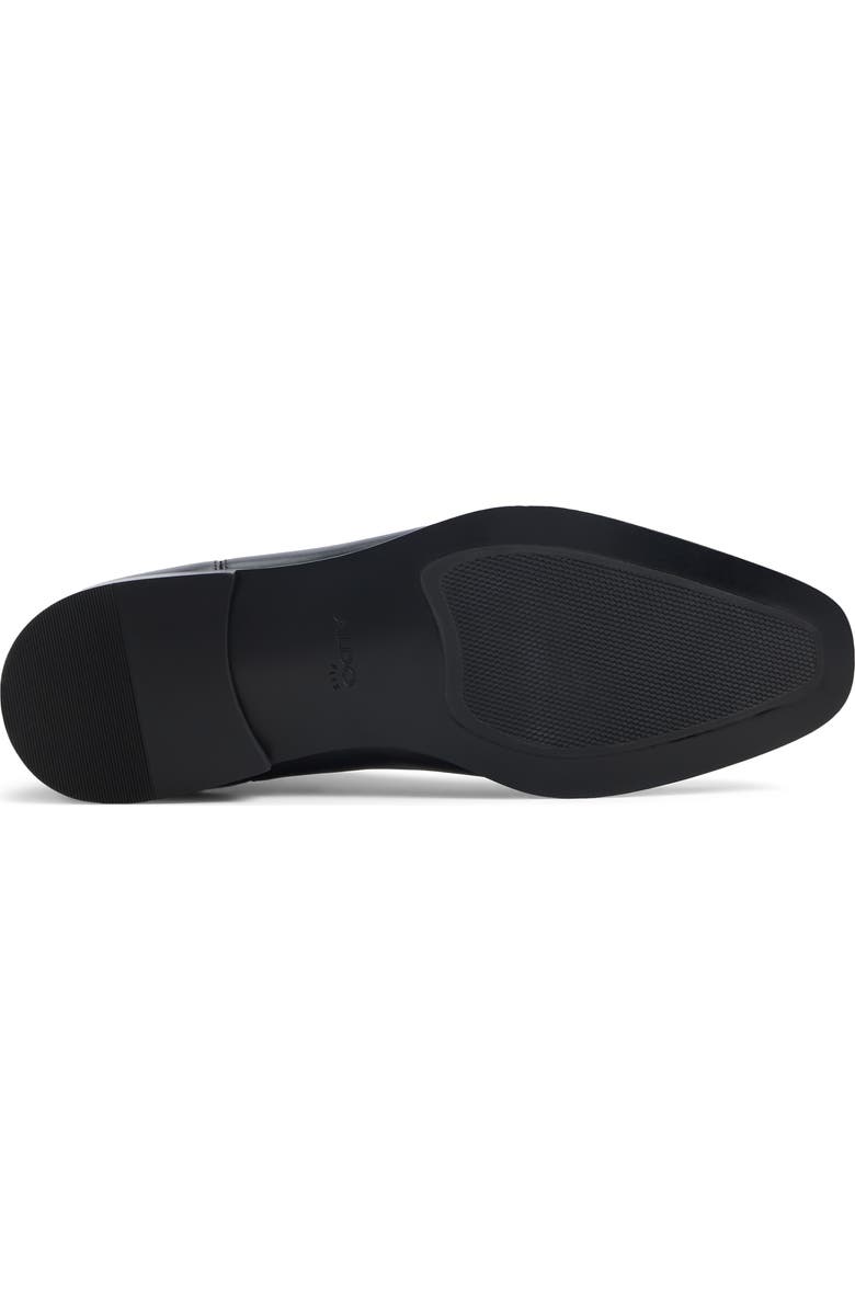 ALDO Sosa Leather Chelsea Boot, Alternate, color, Black