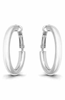 35mm Tube Hoop Earrings