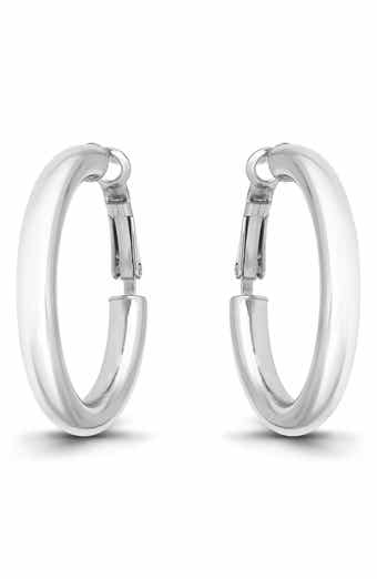 35mm Tube Hoop Earrings