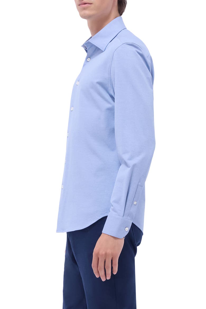 James OoohCotton® Button-Up Shirt, Alternate, color, CLASSIC BLUE