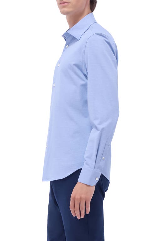 Bugatchi James Ooohcotton® Button-up Shirt In Classic Blue