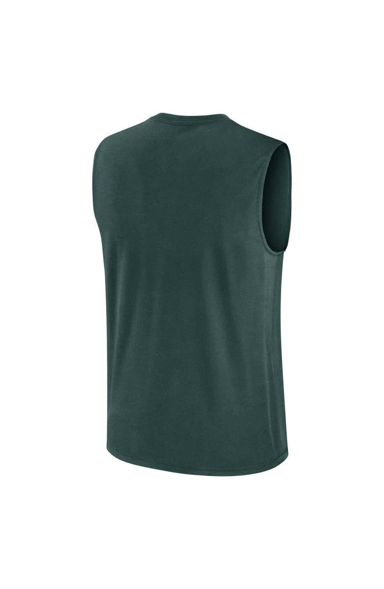 Nike Men's Nike Green Michigan State Spartans Primetime Tricode Legend Performance Tank Top, Alternate, color, Green
