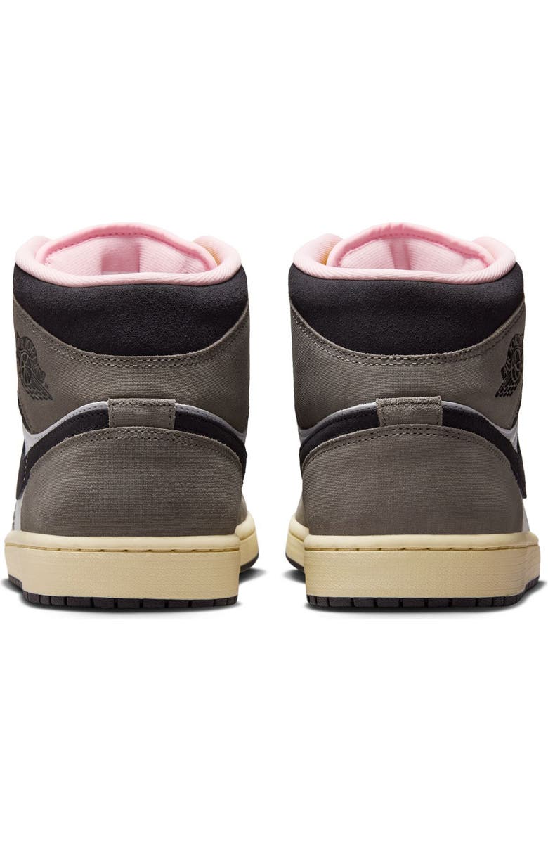 Jordan Air Jordan 1 Mid SE Basketball Sneaker, Alternate, color, 100 White/Oilgy