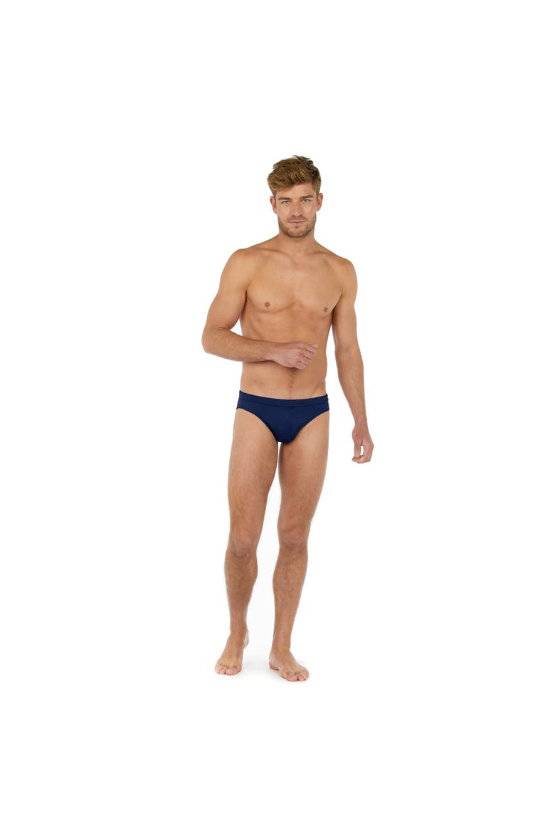 Sea Life Swim Mini Brief, Alternate, color, Navy