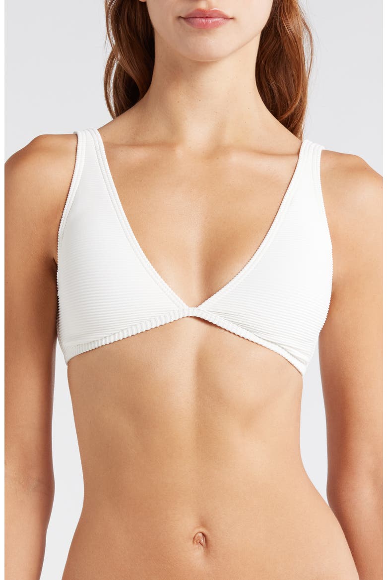 Ava Tanlines Triangle Bikini Top, Main, color, SALT CRYSTAL