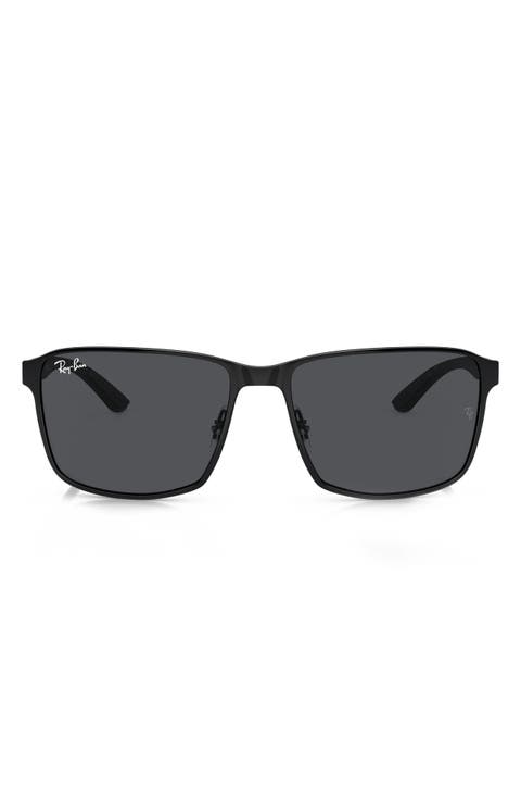 59mm Square Gradient Sunglasses