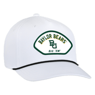 AHEAD Men's Ahead  White Baylor Bears Alto Rope Adjustable Hat