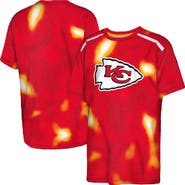 Outerstuff Youth Outerstuff Red Kansas City Chiefs End Zone Dri-Tek T-Shirt