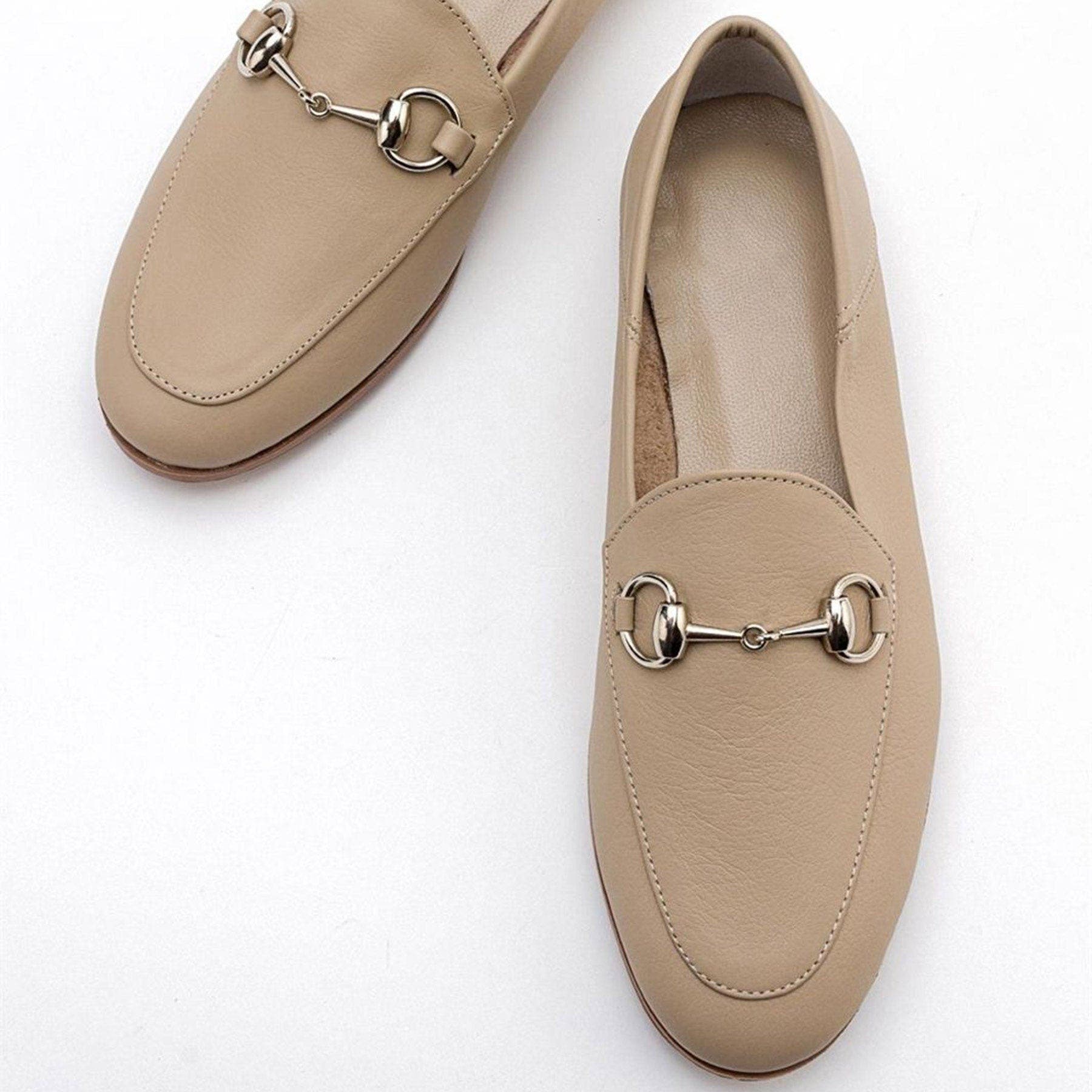 Forever & Always Shoes Penny Leather Horsebit Loafers, Alternate, color, Dark Beige Leather