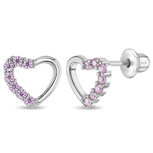 In Season Jewelry Two in One Heart Earrings in Pink at Nordstrom