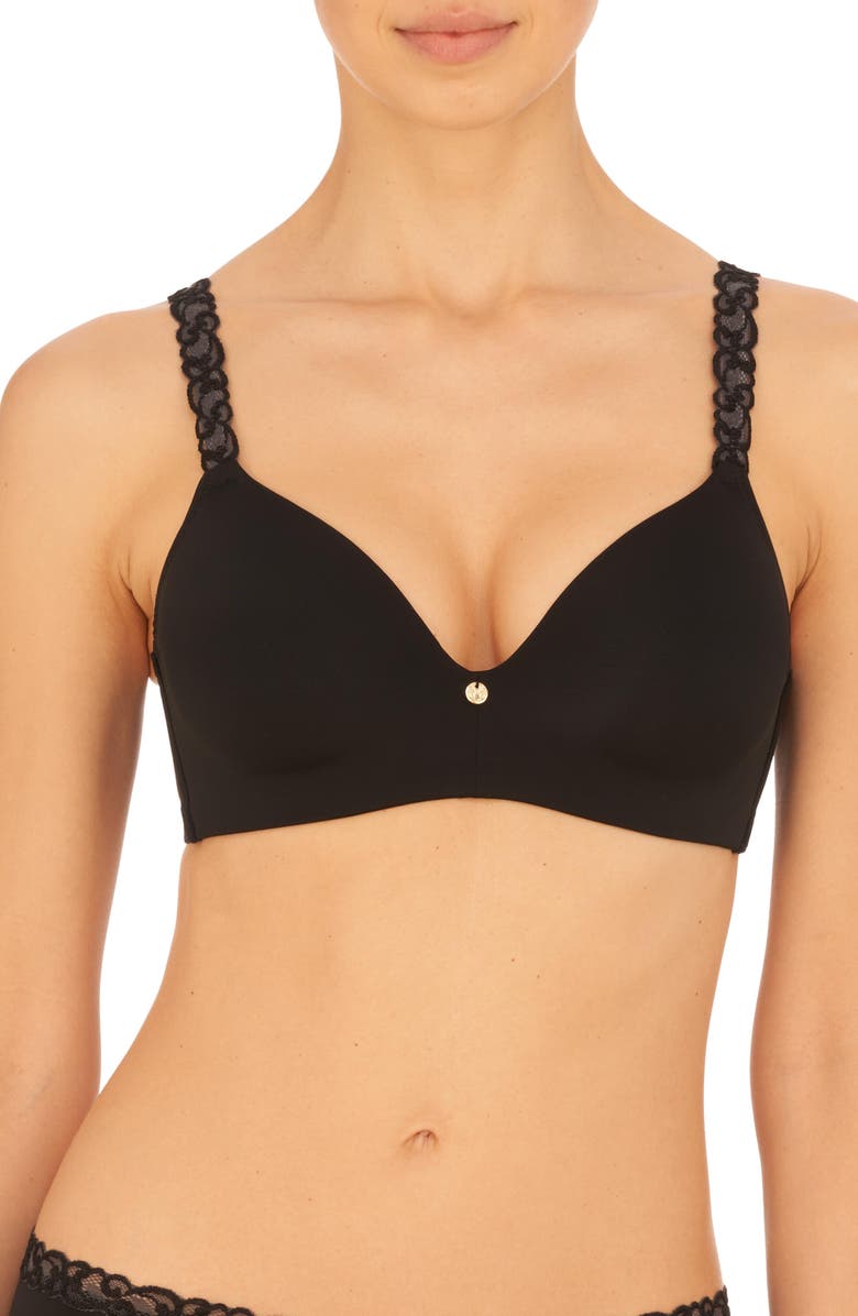 Natori Pure Luxe Wireless T-Shirt Bra, Main, color, 