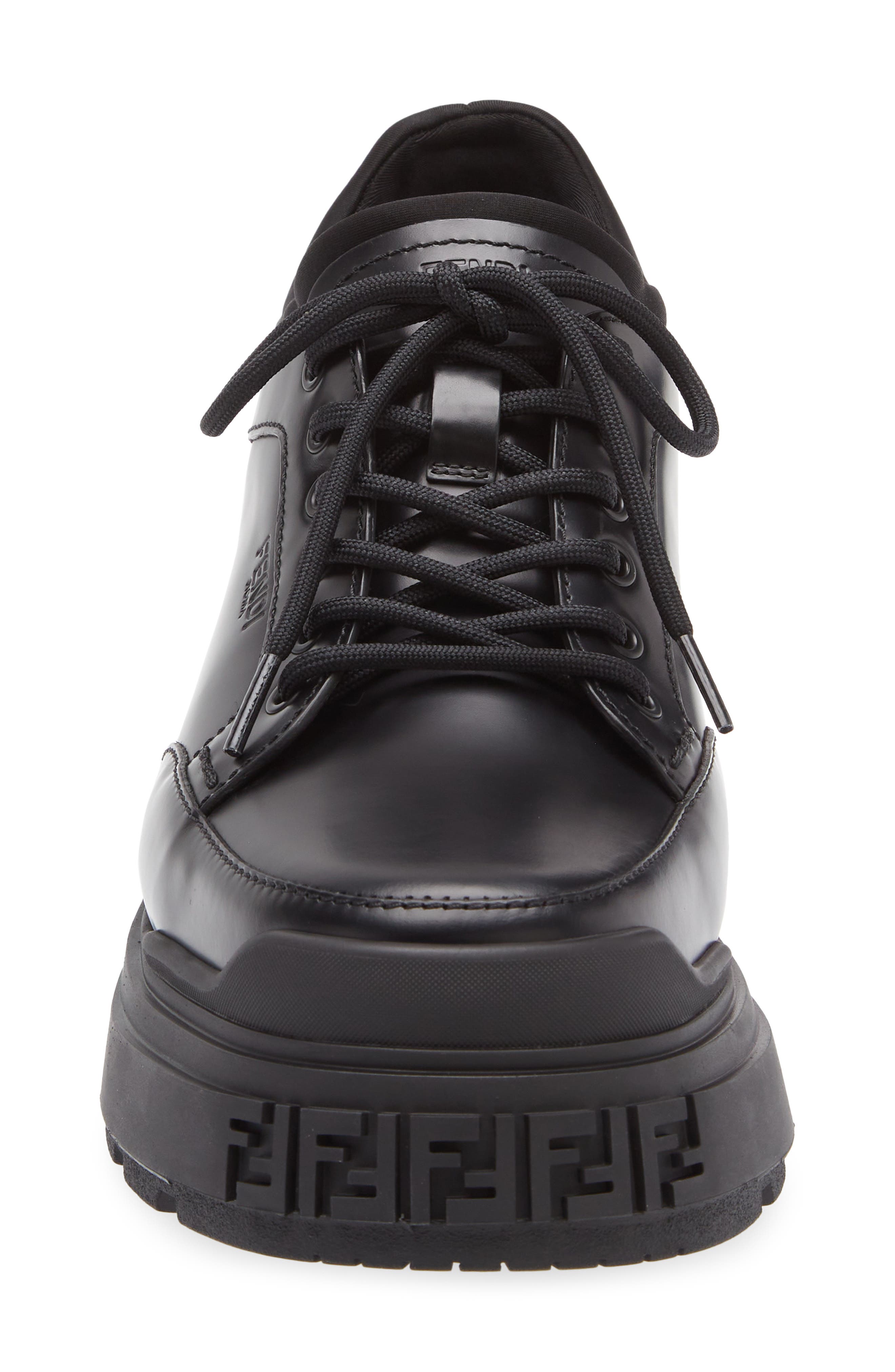 Fendi Force Light Oxford, Alternate, color, F08m4-Nero Nero Nero