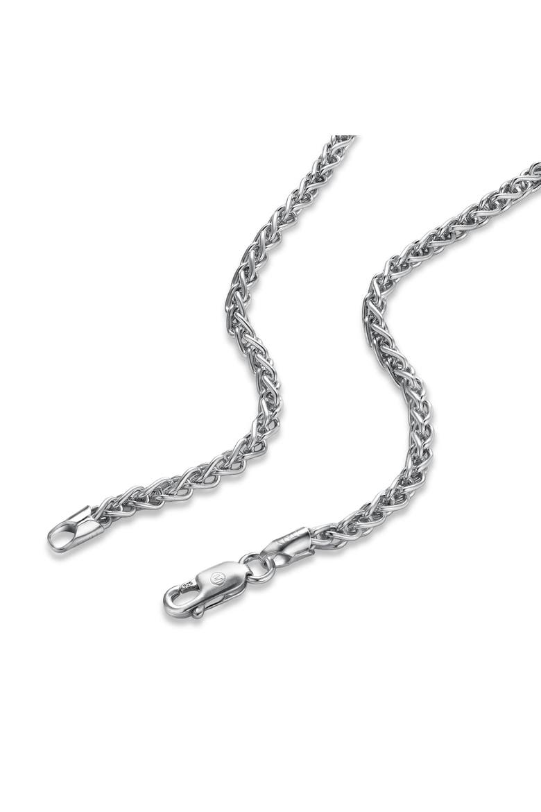 Rivo Spiga Chain Necklace 925 Silver, Alternate, color, Sterling Silver
