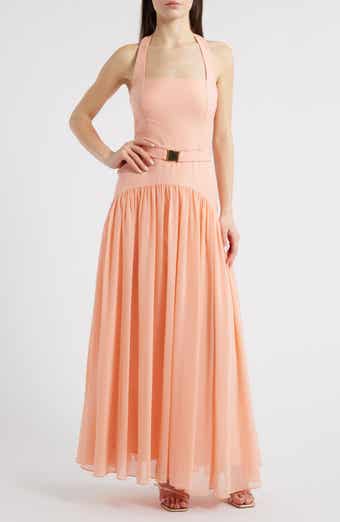 Hutch Aza A-Line Halter Dress