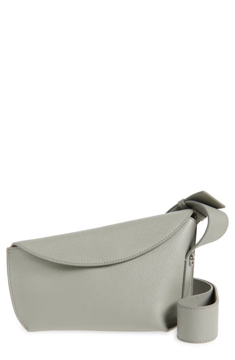 T-Bar Sling Leather Crossbody Bag