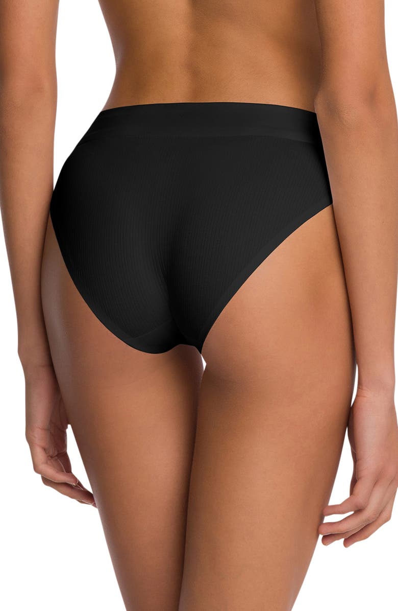 Wolford Beauty Bikini, Alternate, color, Black