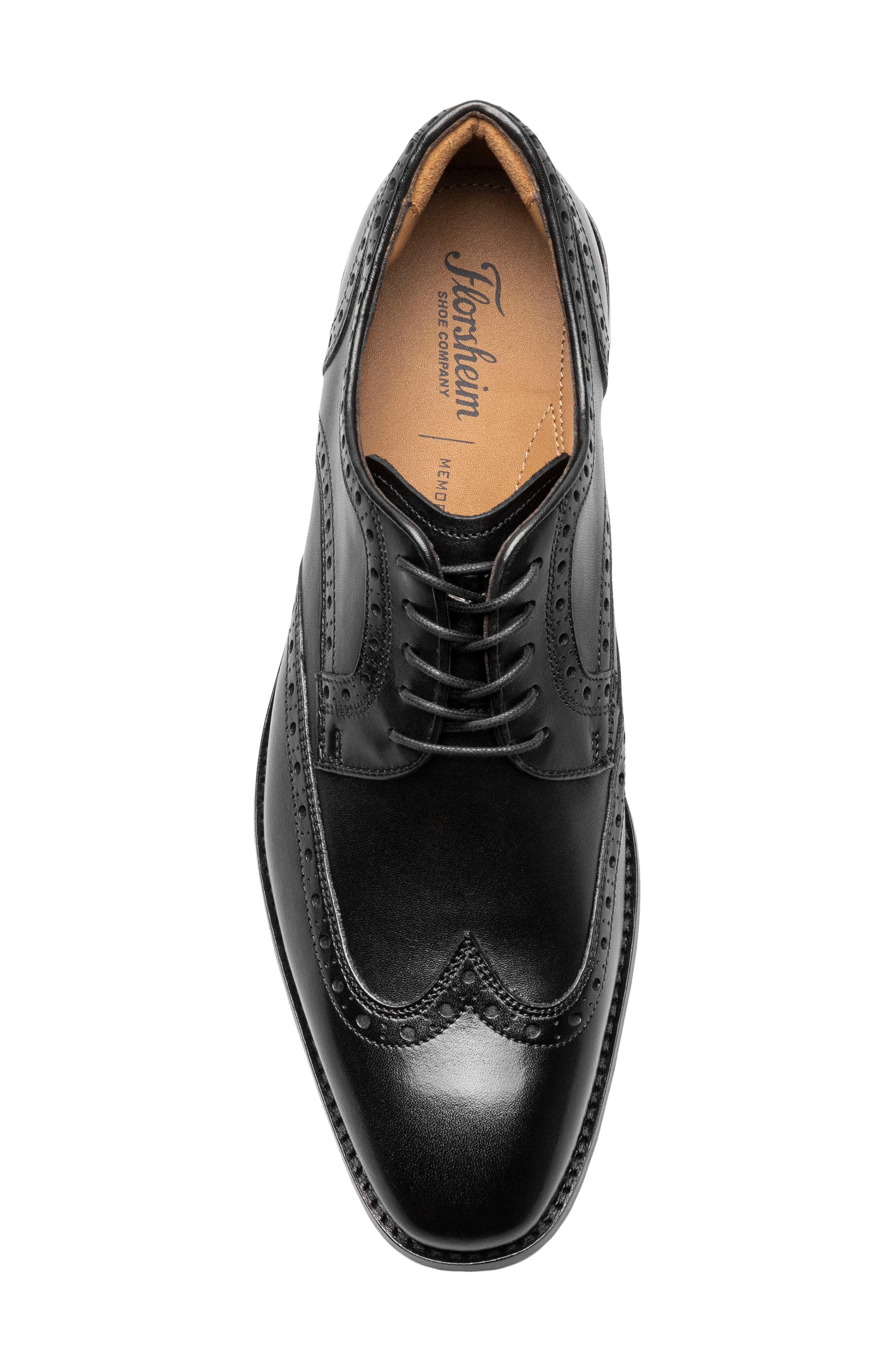 Conetta Wingtip Derby, Alternate, color, BLACK