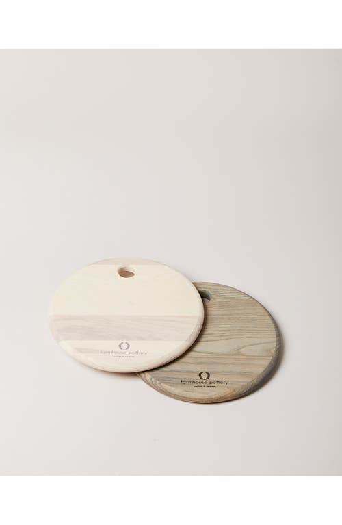 Farmhouse Pottery Medium Cheese Board in Grey 