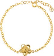 Kiara by Ki-ele Melia Plumeria Pendant Bracelet