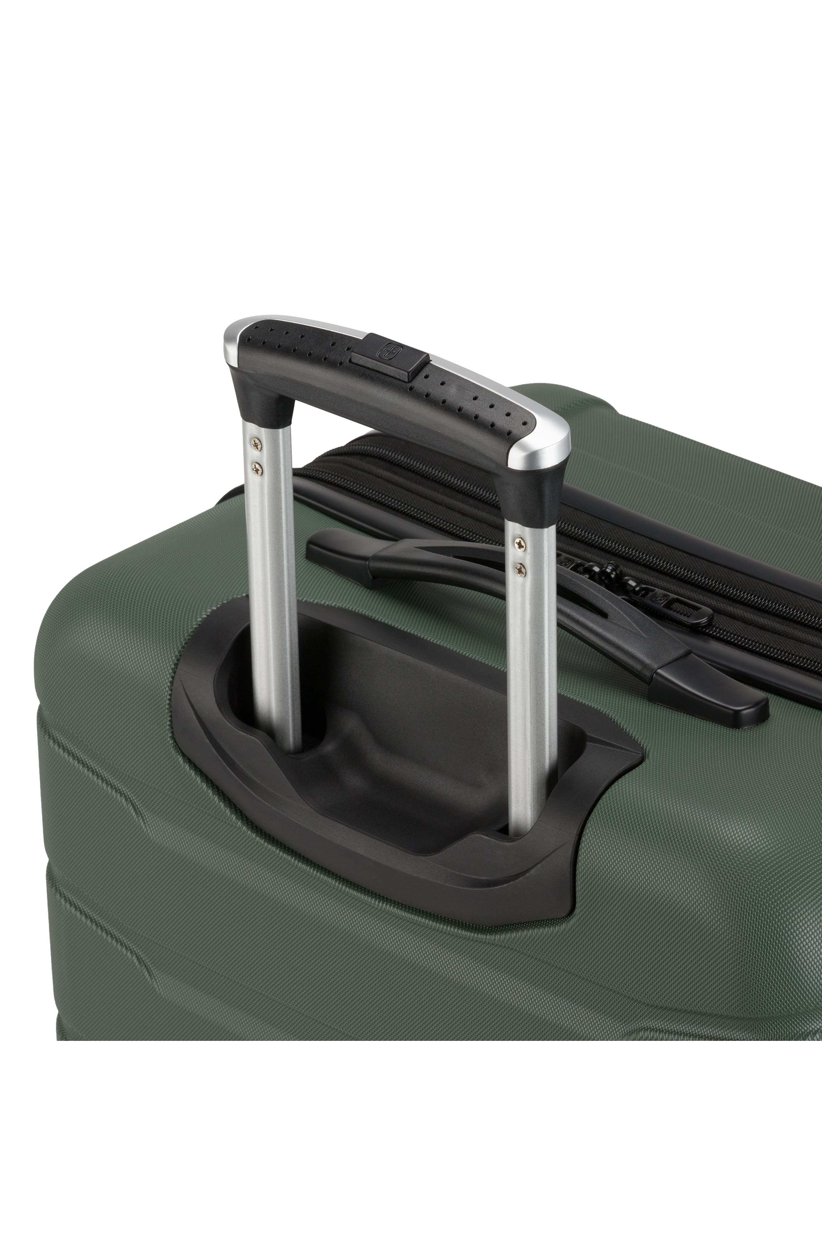 SWISSGEAR 24-Inch Hardside Spinner Suitcase, Alternate, color, Olive