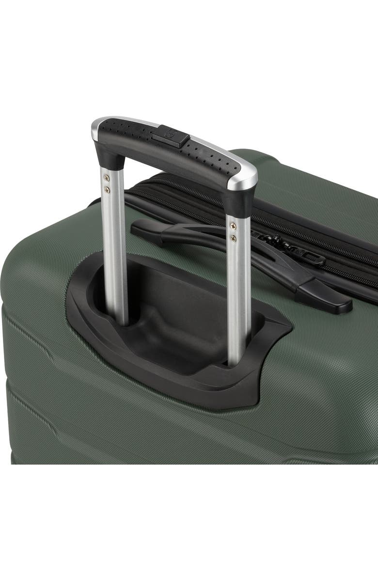 SWISSGEAR 24-Inch Hardside Spinner Suitcase, Alternate, color, Olive