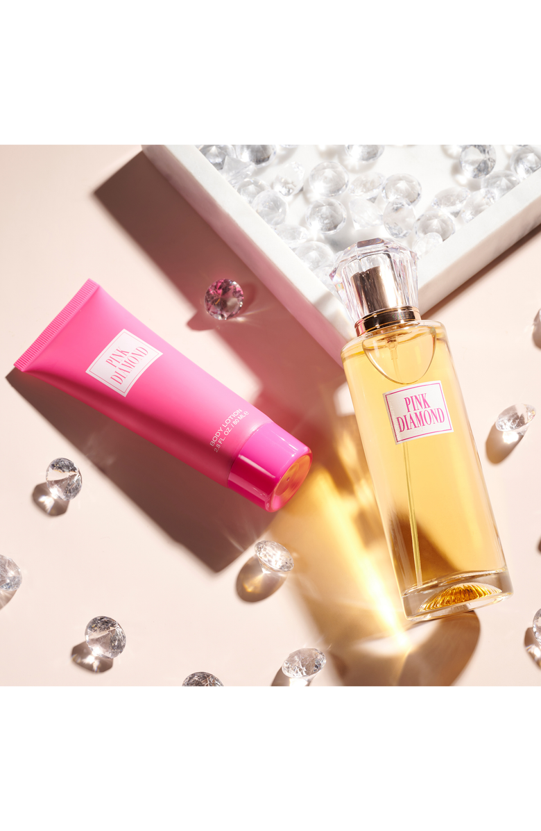 Lovery Pink Diamond Parfum and Lotion Gift Set, Alternate, color, Hot Pink / Gold