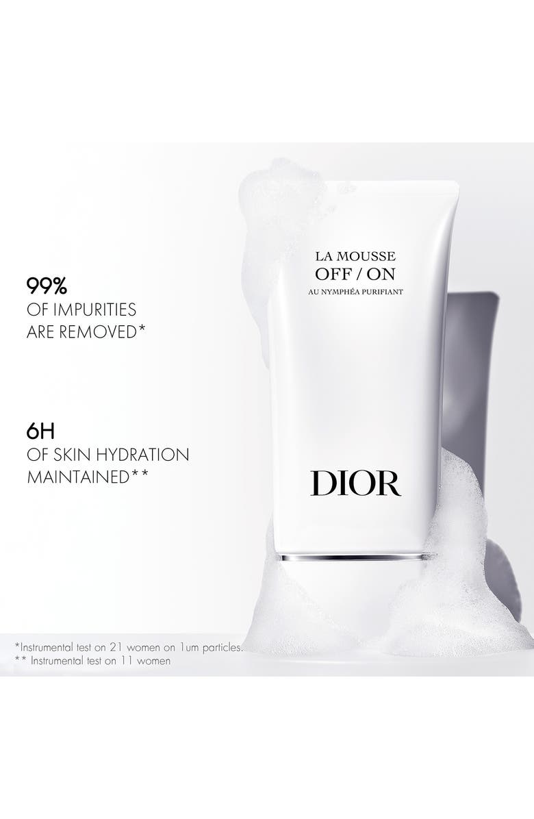 DIOR La Mousse OFF/ON Foaming Face Cleanser, Alternate, color,
