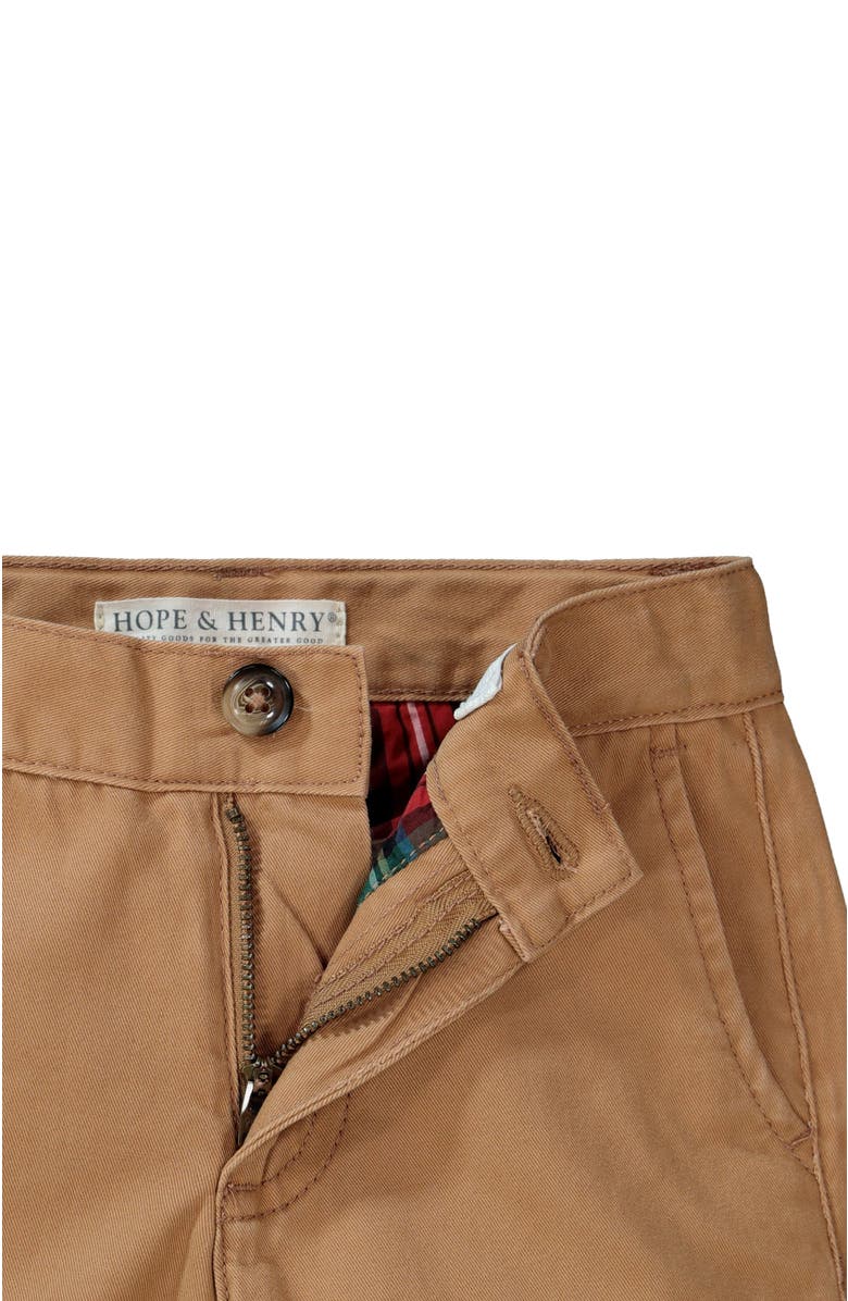 Hope & Henry Baby Boys' Lined Chino Pant, Infant, Alternate, color,