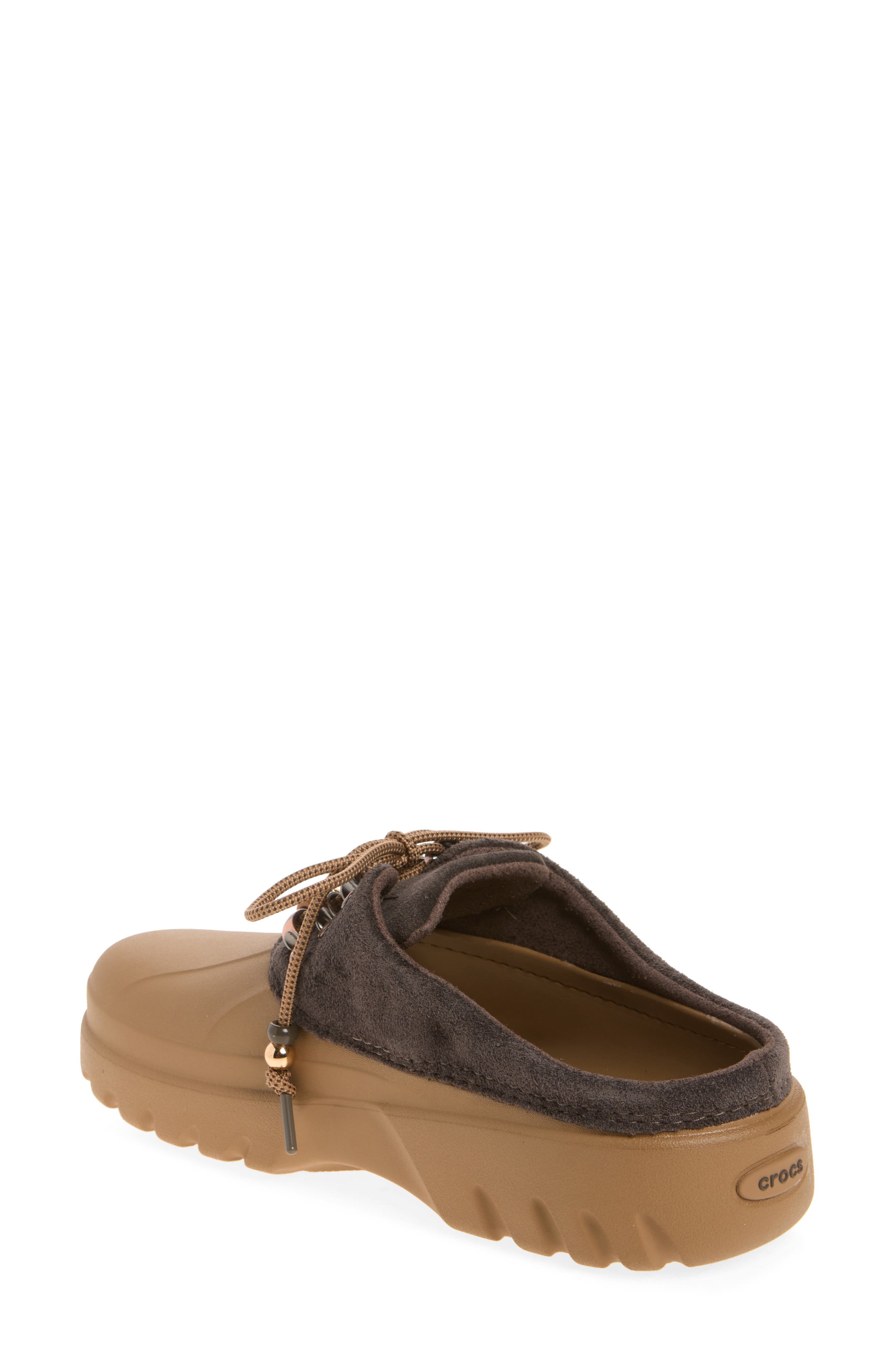 Axle Suede Mule, Alternate, color, SEPIA/DARK COCOA