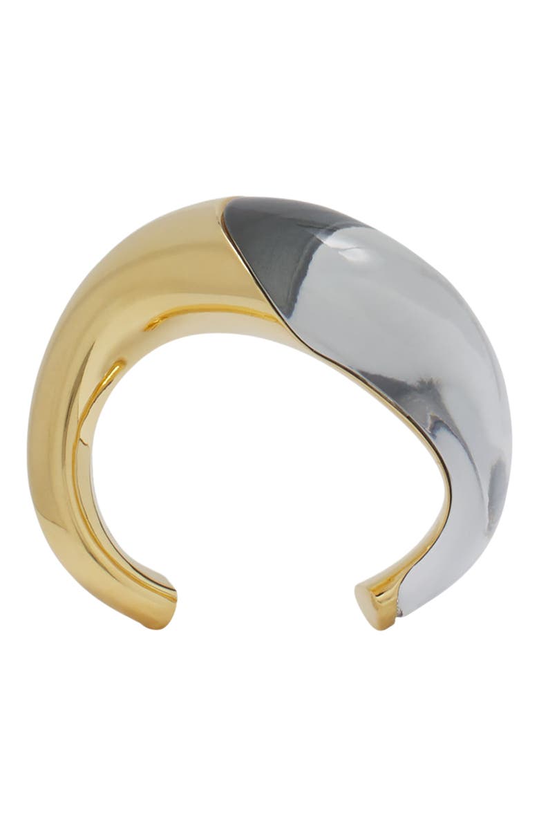 Lanvin Fargo Bracelet, Main, color, Gold/Transparent