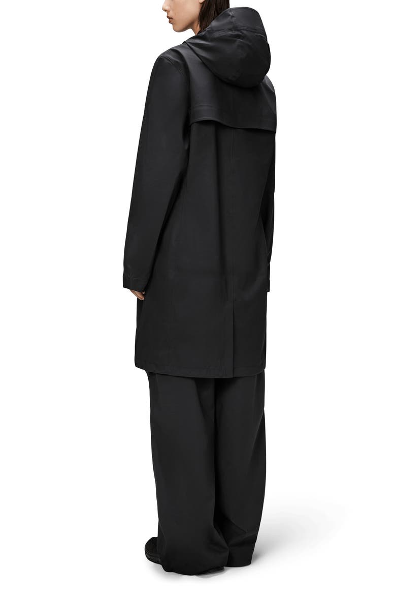 Suva Waterproof Hard Shell Raincoat, Alternate, color, BLACK
