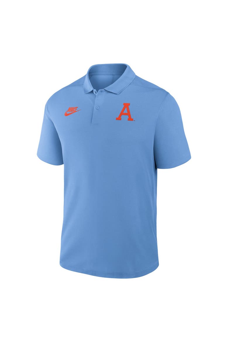 Men's Nike  Light Blue Auburn Tigers Valor Victory Polo, Alternate, color, Light Blue