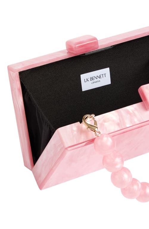 Lk Bennett Maeve Box Clutch In Pink