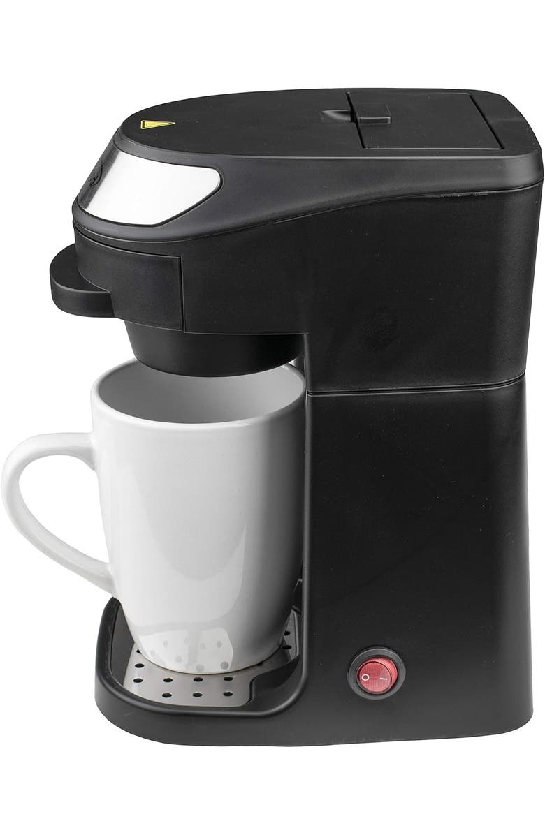 Brentwood Single Cup Coffee Maker, Alternate, color, Black