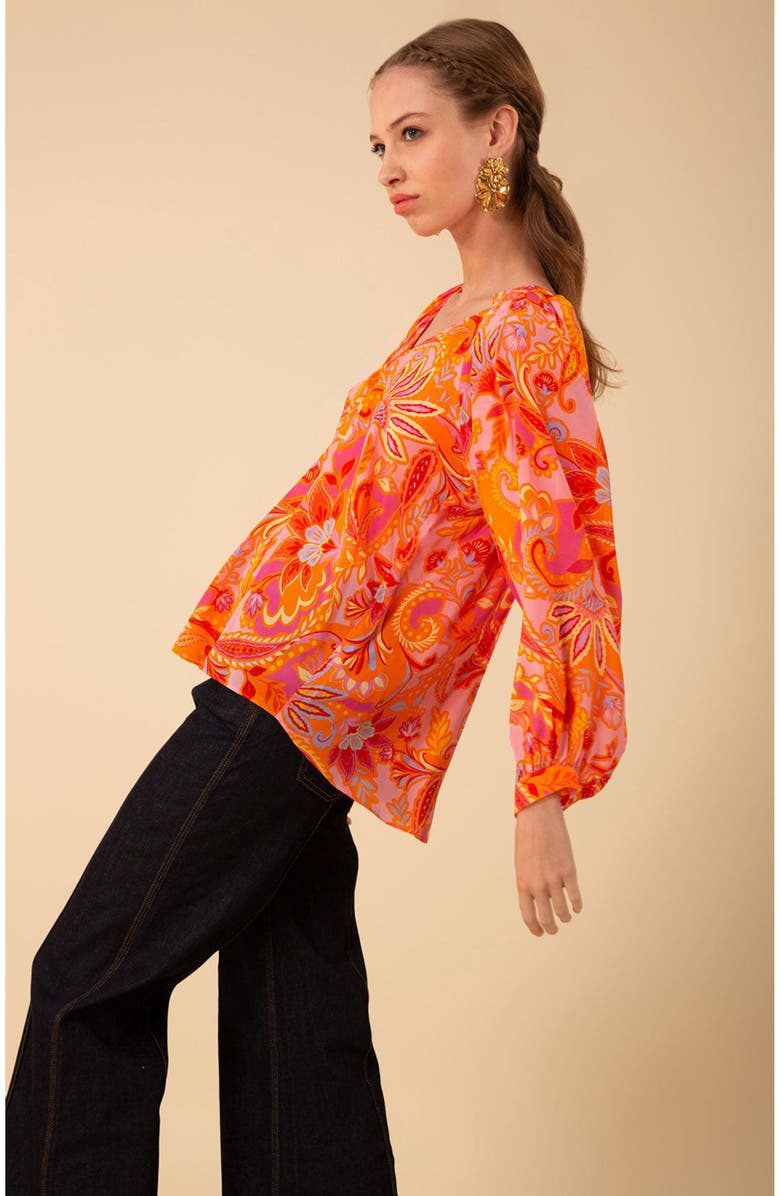 Hale Bob Josie Silk Top, Alternate, color, 