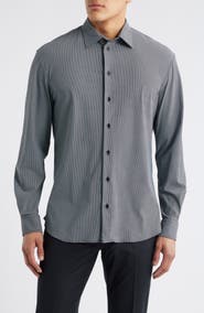 Emporio Armani Microdot Button-Up Shirt