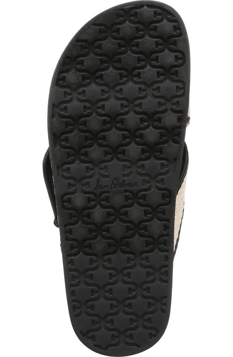 Sam Edelman Darla Slide Sandal, Alternate, color, Linen/ Black