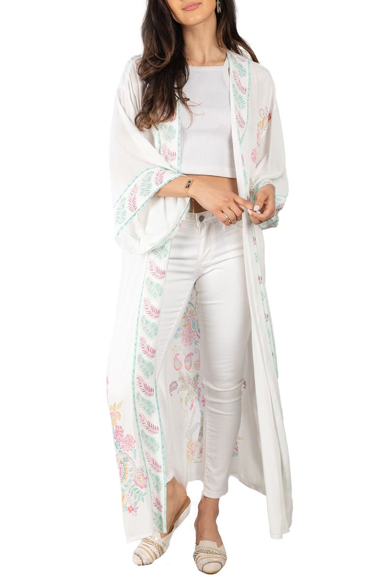 Mystic Garden Duster, Main, color, IVORY