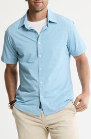 JACHS Performance Tech Button-Up Shirt