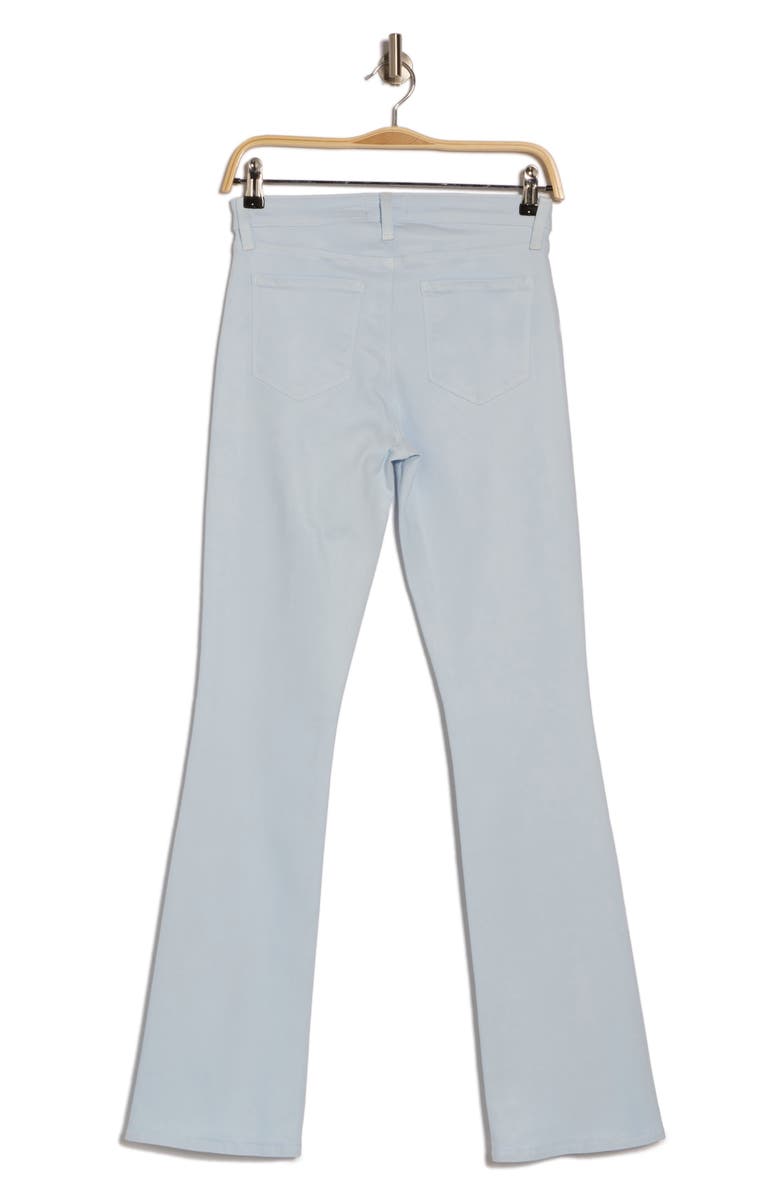 L'AGENCE Selma High Waist Baby Bootcut Jeans, Alternate, color, Ice Water/ White Contrast