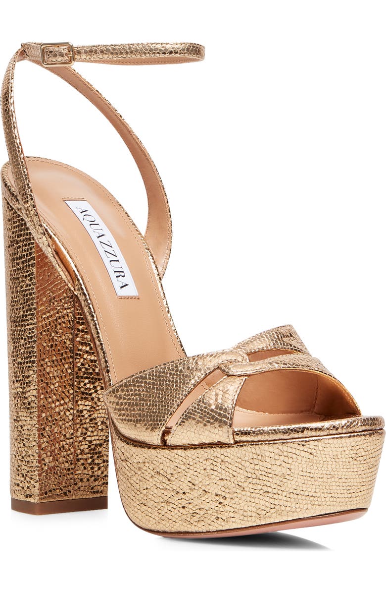 Aquazzura Sinner Platform Sandal, Main, color,