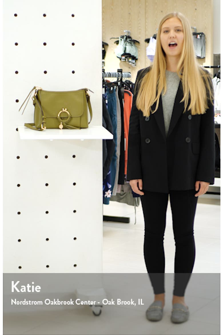 Small Joan Leather Shoulder Bag video